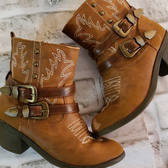 faded glory ankle boots